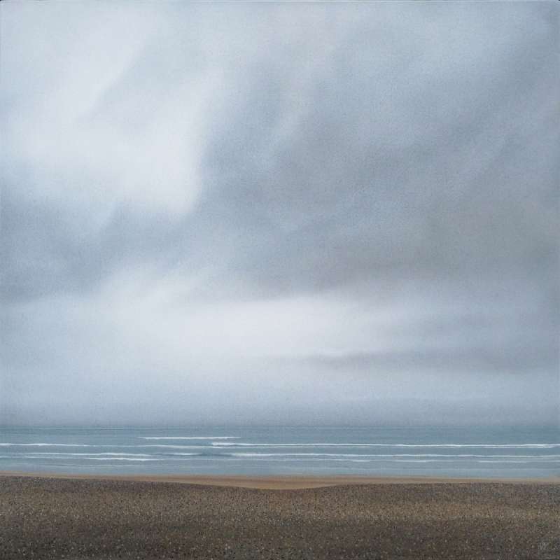 Beach in Low Visibility